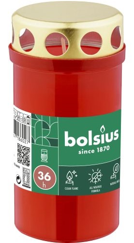 Candelă Bolsius cu capac - BO-V1-130-x
