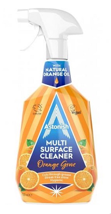 Astonish - Soluție de curățare pentru suprafețe multiple - portocală