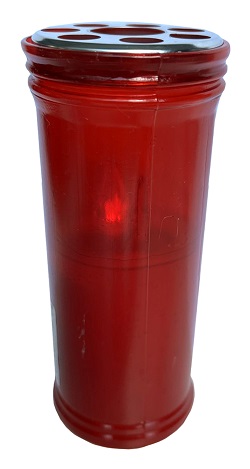 Candelă electronică roșie Italia - CE-T40-IT-R