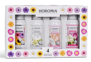 Horomia - Parfum de rufe - Set 50ml x 4 buc - Liberty, White, Soffice și Muschi e Loto