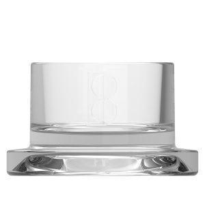 Suport din sticlă Bolsius pentru lumânări pastilă 42x71mm