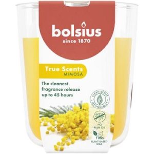 Lumânare parfumată Bolsius în pahar 97/85 - Mimosa - TRU-LP-97-85-56