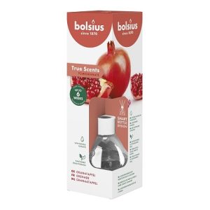 Odorizant Difuzor cu betișoare pentru casă 60ml True - Bolsius Rodie - TRU-DIFT60-15