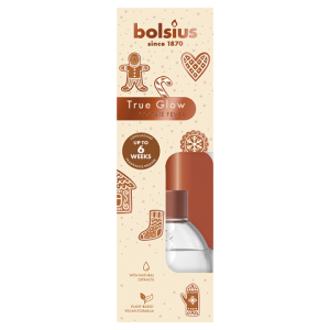 Odorizant Difuzor cu betișoare pentru casă 60ml True - Bolsius Cookie Fever - TRU-DIFT60-30