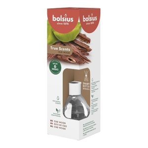 Odorizant Difuzor cu betișoare pentru casă 60ml True - Bolsius Lemn de Oud - TRU-DIFT60-70