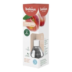 Odorizant Difuzor cu betișoare pentru casă 60ml True - Bolsius Piersică - TRU-DIFT60-80