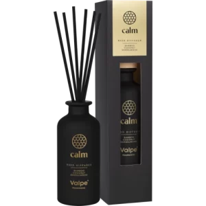 Odorizant difuzor din sticla mata cu betisoare negre - VD-003