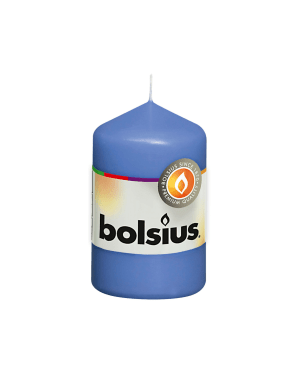 Lumanare stalp Bolsius Albastru STB 80/48-62 (103613200162)