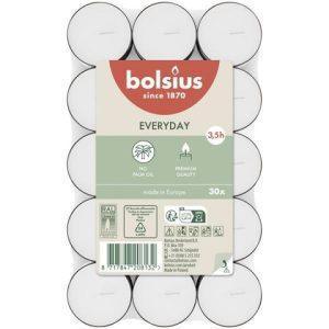 Lumânări pastilă Bolsius ~ 3,5h-30 buc., BT3.5-30-ED