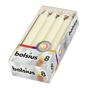 Lumânări cilindrice Bolsius (8Buc.)