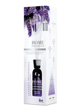Odorizant Difuzor cu beţişoare pentru casă, Petali, 125 ml - Lavandă (Lavanda)