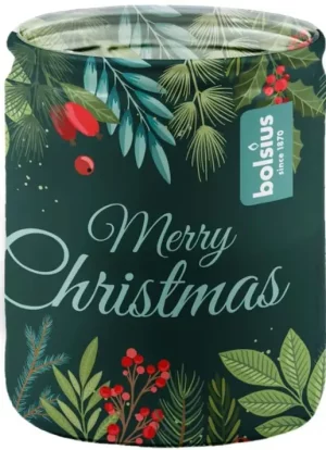 Lumânare parfumată în pahar Bolsius - model crengute