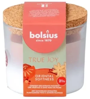 Lumânare parfumată cu capac plută 66/83 mm True Joy