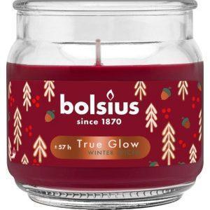 Lumânare parfumată în pahar mare Bolsius - Winter Spices