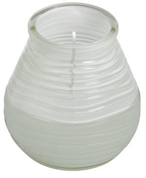 Lumânare BOLSIUS neparfumată Patiolight 94 x 91 mm - Alb