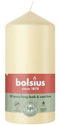 Lumânare stâlp Bolsius 120 x 58 mm, Bej