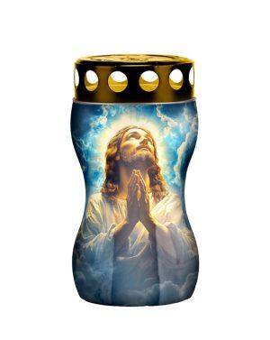 Candelă din plastic clepsidră Jesus SV-VEN-JS