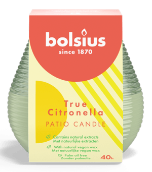 Lumânare BOLSIUS True Citronella 94 x 91 mm - Green
