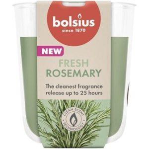 Lumânare parfumată Bolsius în pahar 80/73 - Rozmarin - TRU-LP-80-73-78