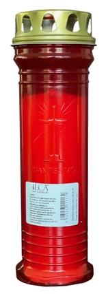 Candelă Italia 60LL-E-IT-x Alb / Roșu