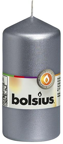 BOLSIUS - STB-120/58-xx - Lumânare stâlp - 120 x 58 mm - Culori metalizate