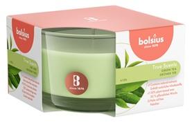 Lumânare Parfumată Bolsius True în Pahar Mic, Green Tea