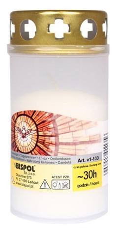 Candelă cu capac Bispol - V1-130-A