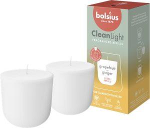 BOLSIUS - BO-CL-REF2-xx - CLEAN LIGHT - Rezervă din parafină pentru Kit pck 2 - parfumată